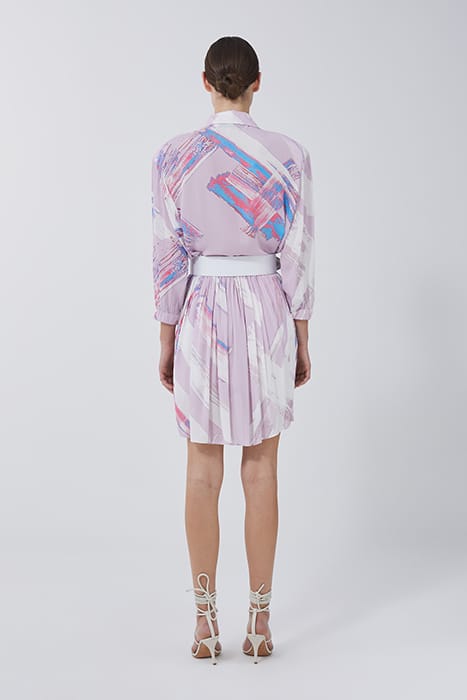 ASHBUR MINI SKIRT IN MULTICO LIGHT IVORY PINK 4