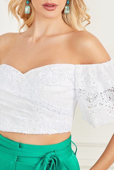 MARCIANO BY GUESS CASSANDRA TOP TRUE WHITE 6