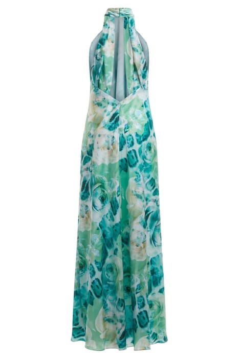 MARCIANO BY GUESS SOPHIA LONG DRESS ROSES BOUQUET PRINT 4