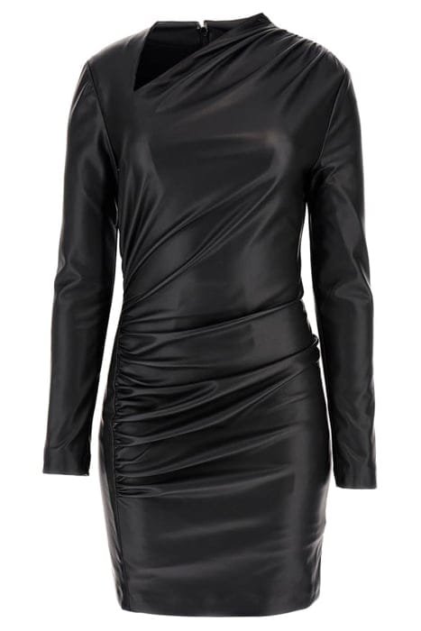 MARCIANO BY GUESS VIXEN DRESS JET LEATHER BLACK 3