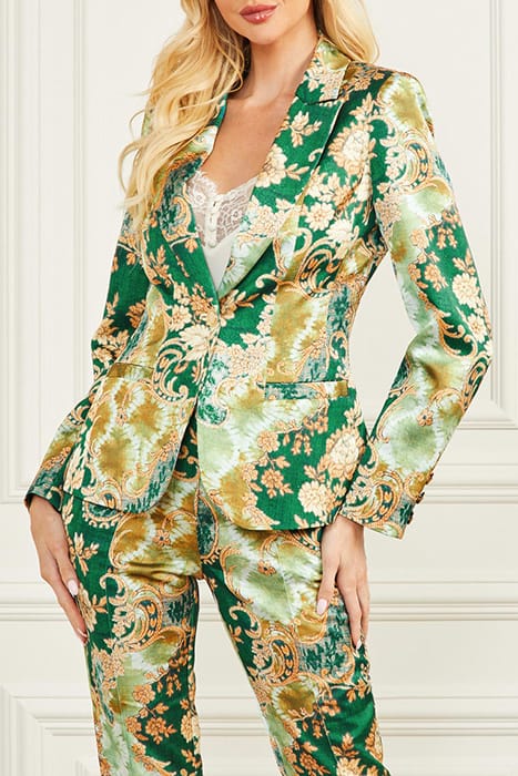 MARCIANO BY GUESS GLORIA BLAZER HEIRLOOM PRINT 5