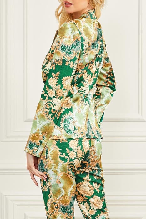 MARCIANO BY GUESS GLORIA BLAZER HEIRLOOM PRINT 2