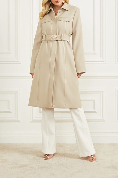 MARCIANO BY GUESS MADDY TRENCH NATURAL SIENA MULTI 3