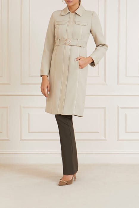 MARCIANO BY GUESS MADDY TRENCH NATURAL SIENA MULTI 5