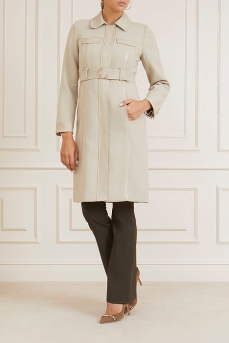 MARCIANO BY GUESS MADDY TRENCH NATURAL SIENA MULTI 7