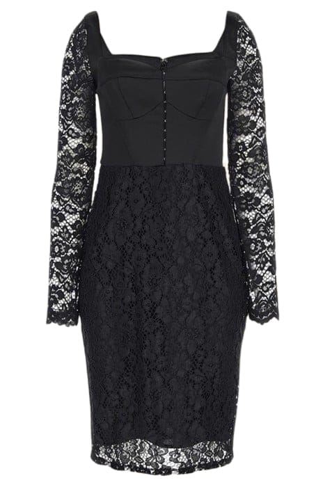 MARCIANO BY GUESS VESPER DRESS JET BLACK 3