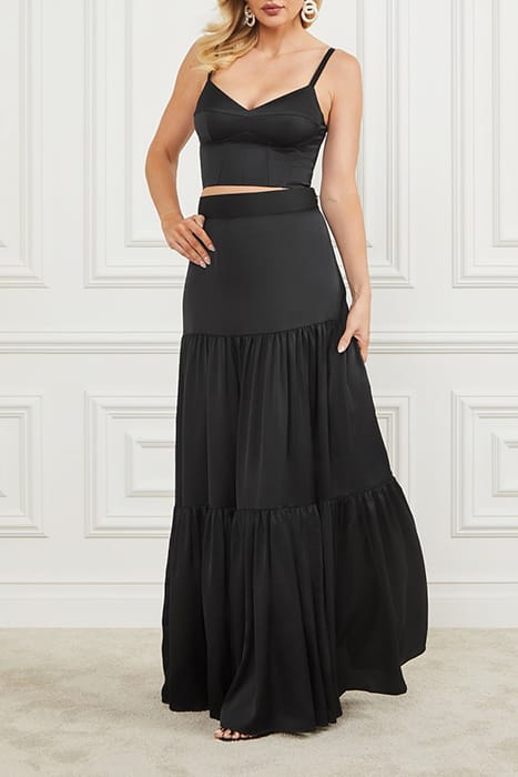 MARCIANO BY GUESS SUSANNE SKIRT SOLID JET BLACK 3