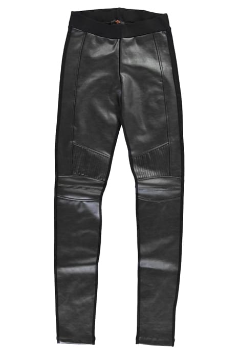 LAUREN PU LEGGING BLACK 1