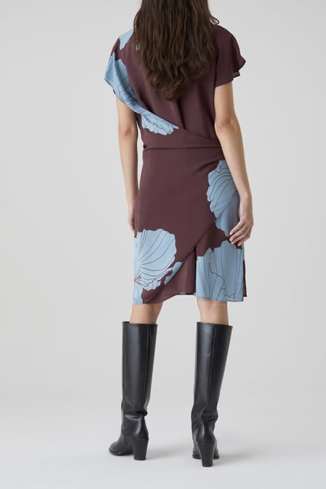 WRAP DRESSES BURGUNDY 3