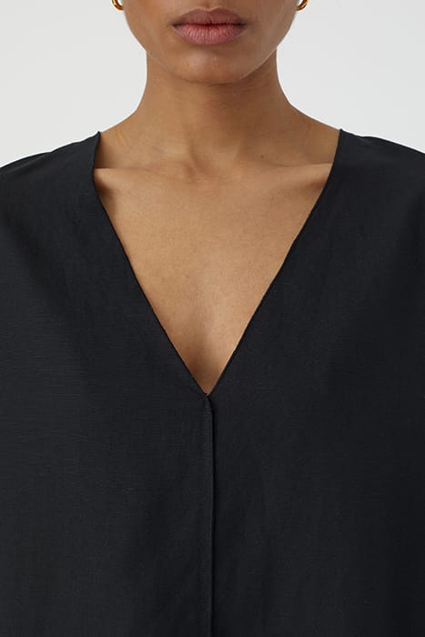 PUFF SLEEVE DRESSES BLACK 6