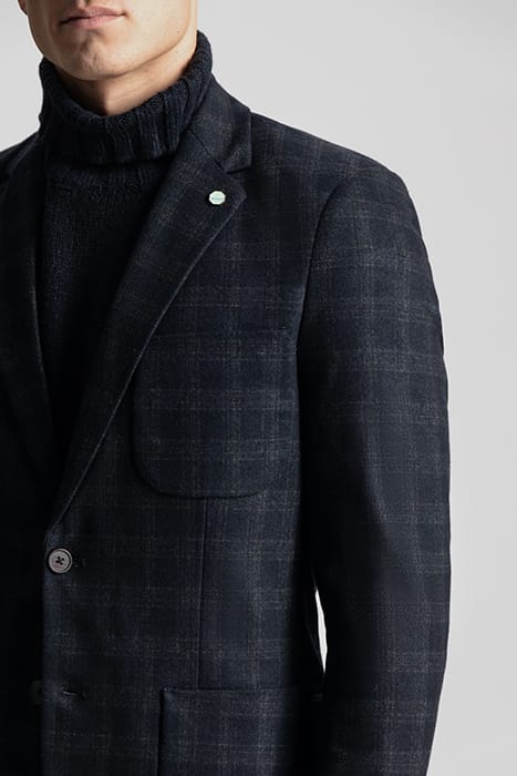 DS_TRAVEL CHECK BLAZER BLUE NIGHTS 5
