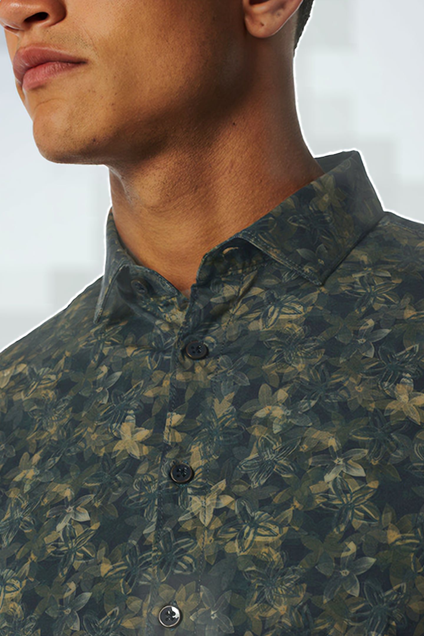 SHIRT STRETCH ALLOVER PRINTED OCEAN 6