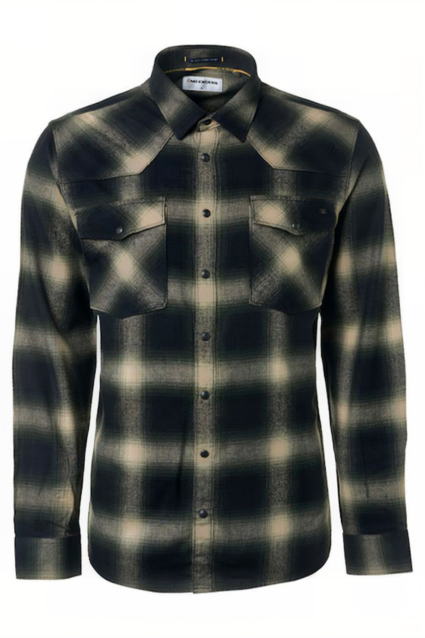 SHIRT CHECK DARK GREEN 4