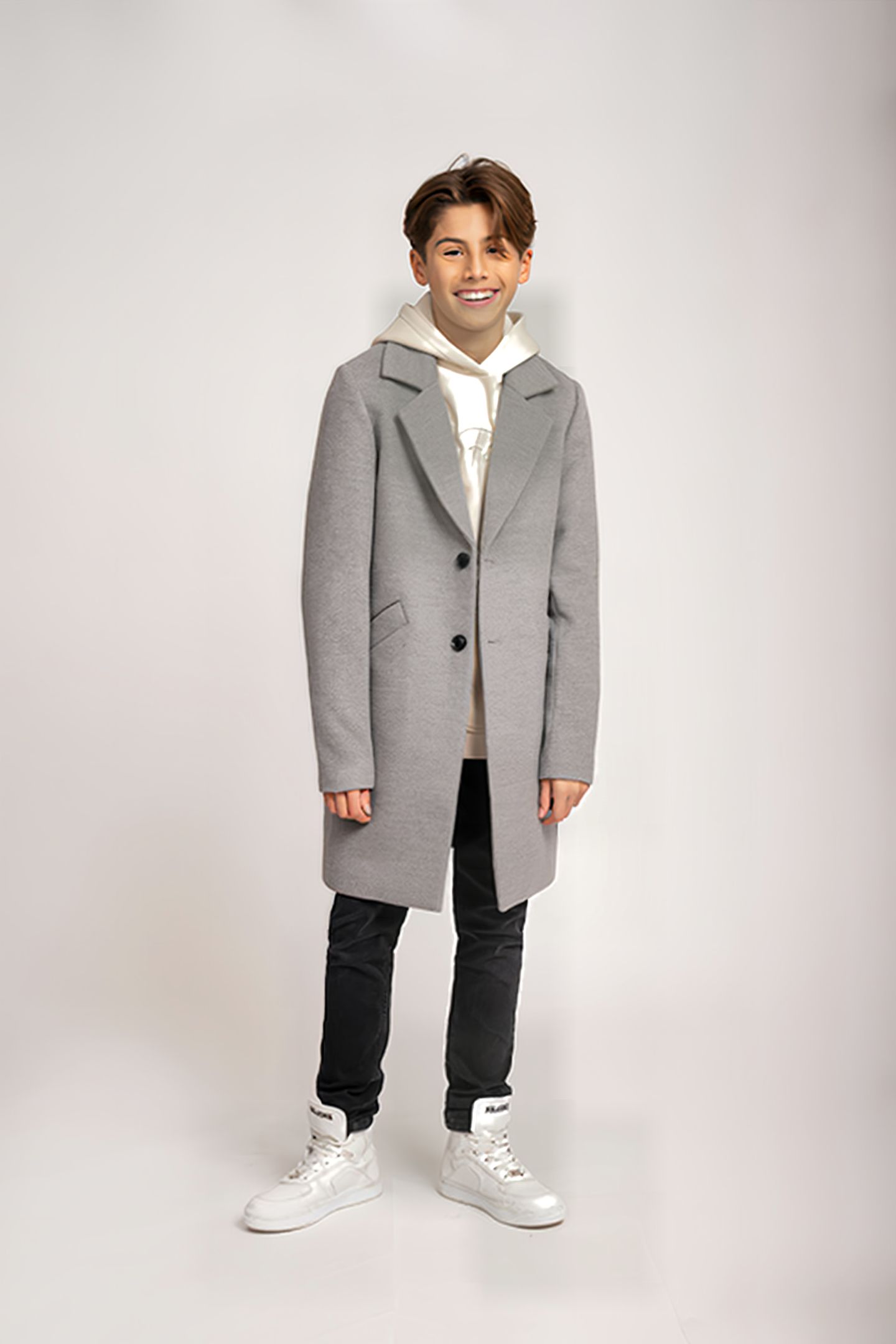 LANCE TOPCOAT GREY MELANGE 1