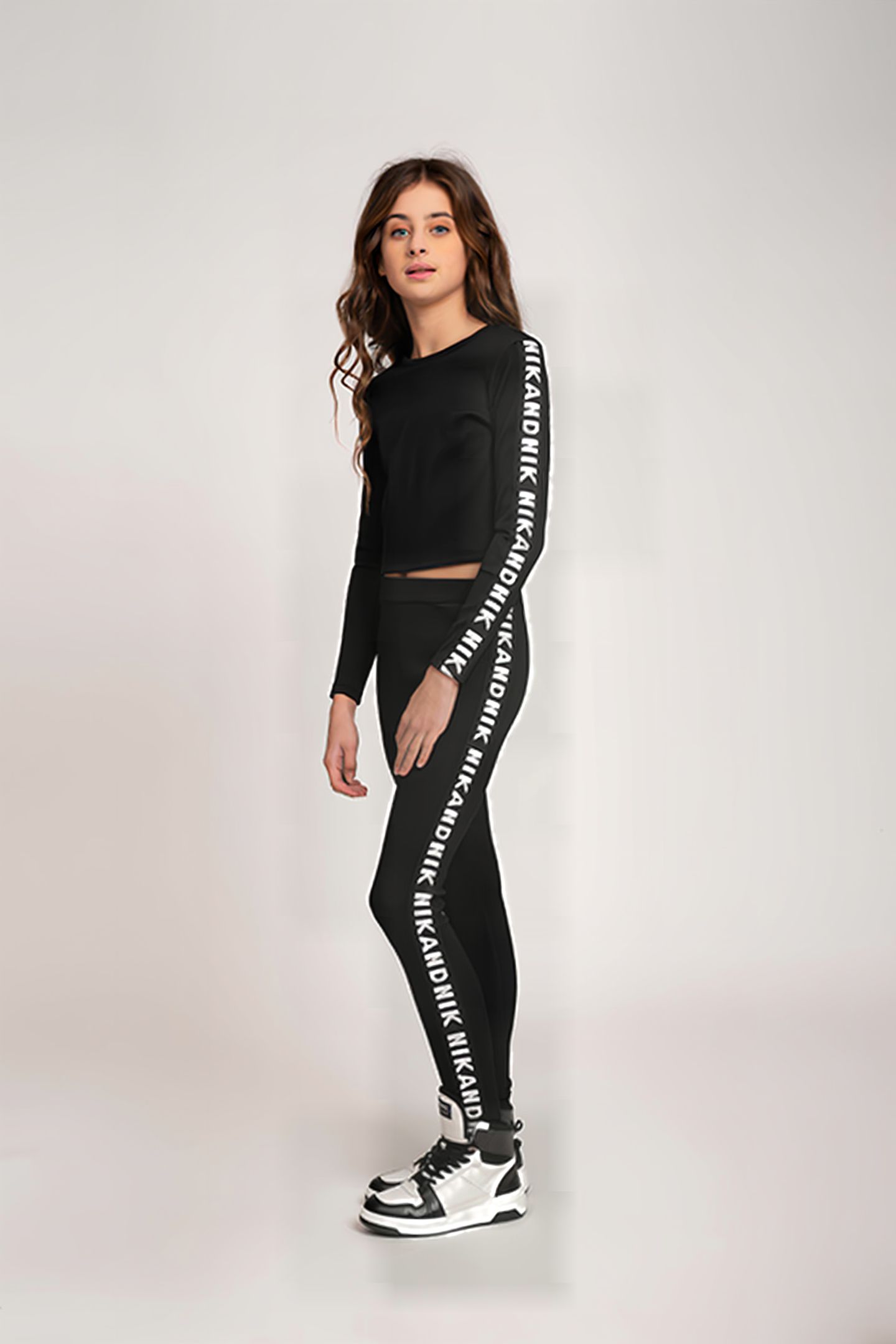 STELLA RIB T-SHIRT BLACK 1