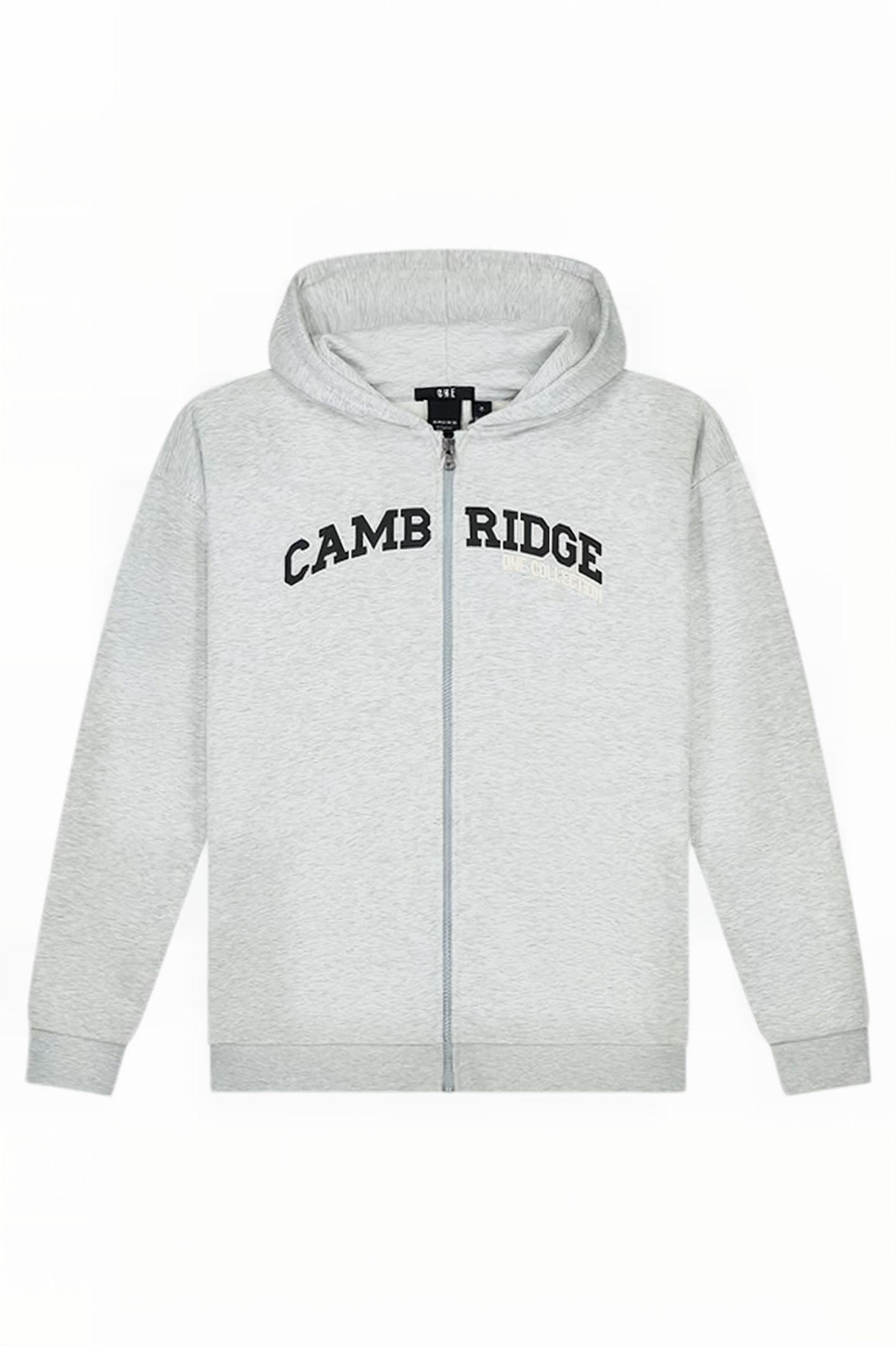 ONE CITY ZIP HOODIE LIGHT GREY MELANGE 3