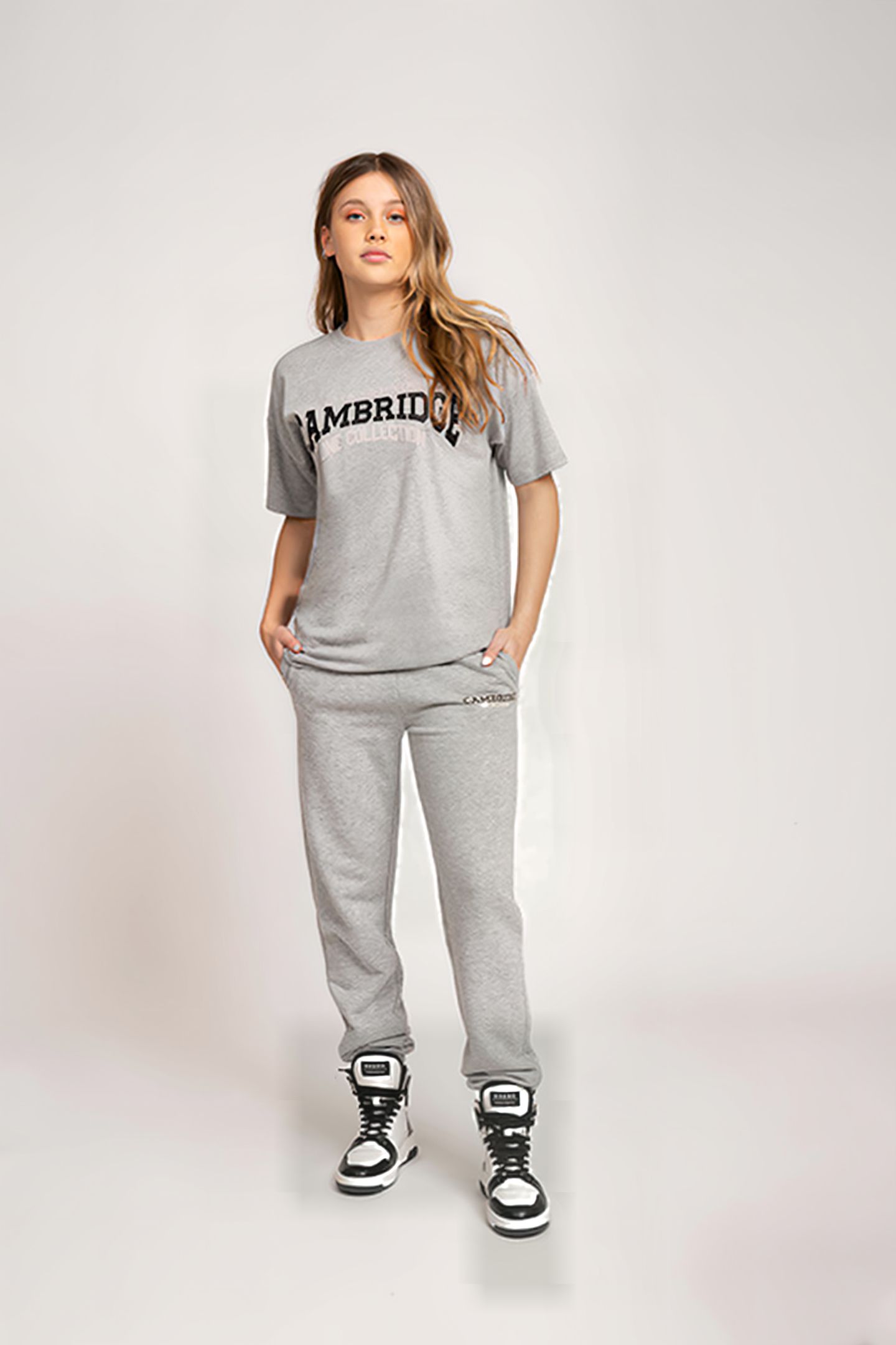 ONE CITY T-SHIRT LIGHT GREY MELANGE 1