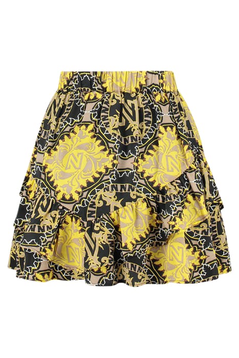 VERA PRINTED SKIRT CORN YELLOW 3