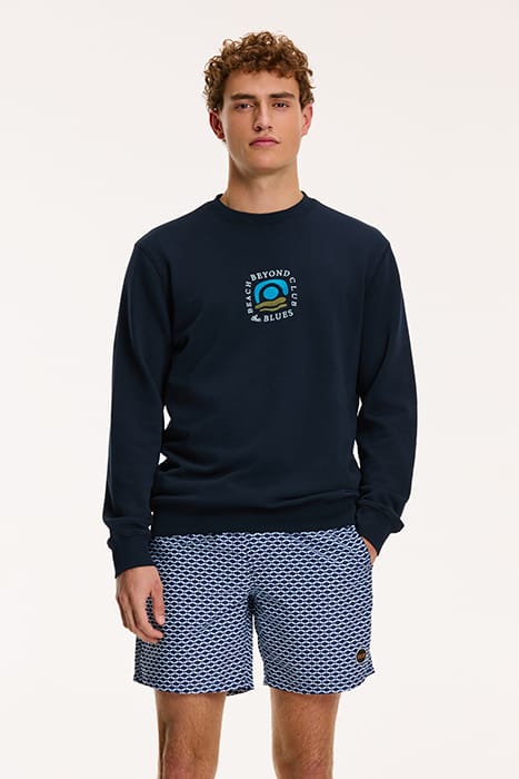 MEN BEYOND THE BLUES SWEATER DARK NAVY 1