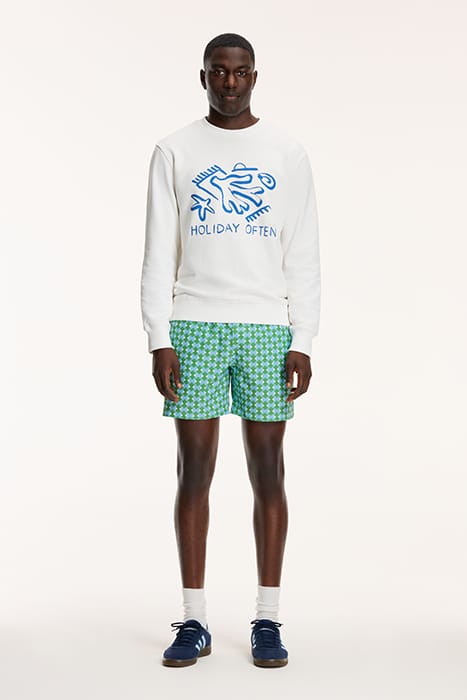 MEN HOLIDAY OFTEN SWEATER JET STREAM WHITE 3