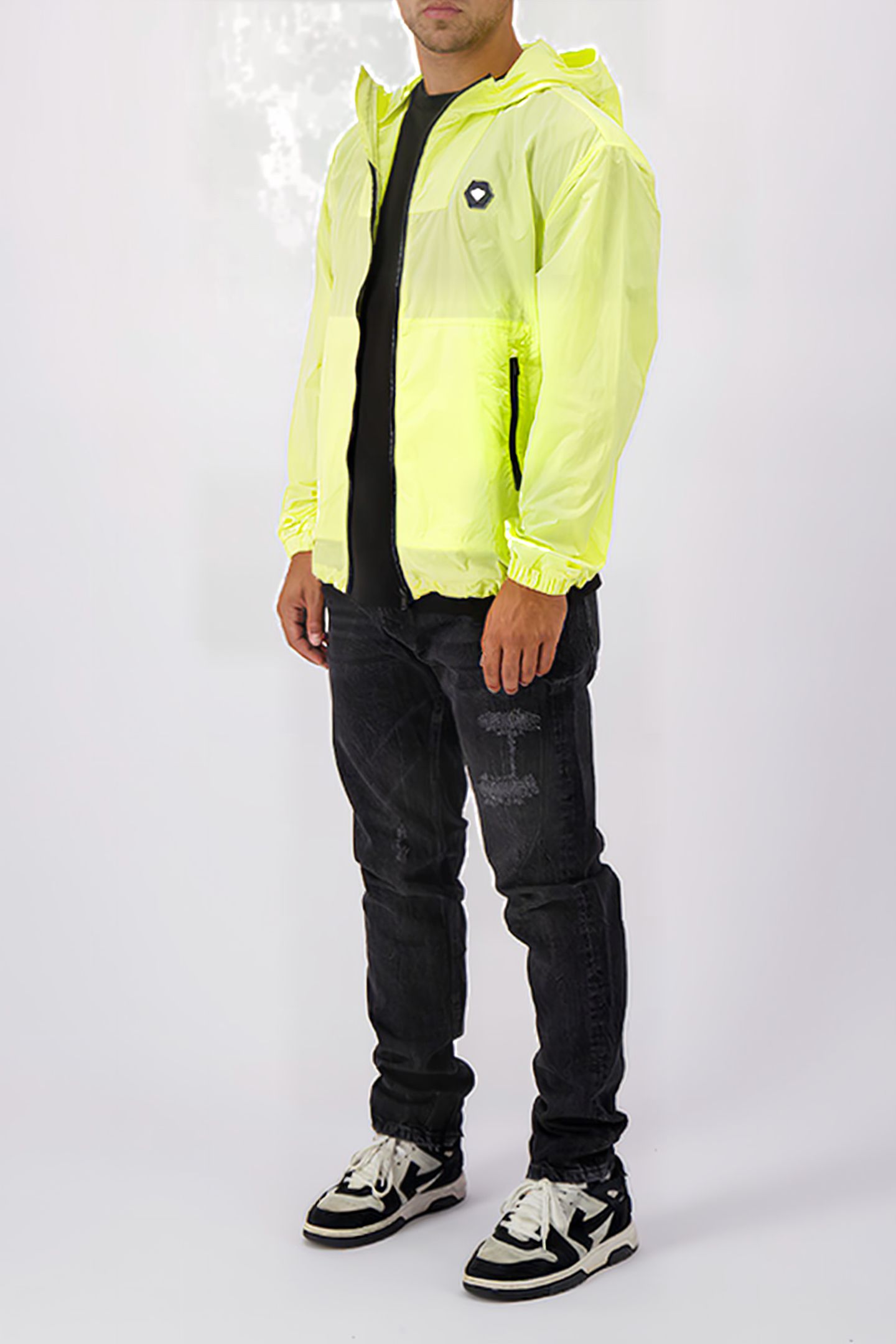 INITIAL WINDBREAKER LIME 3