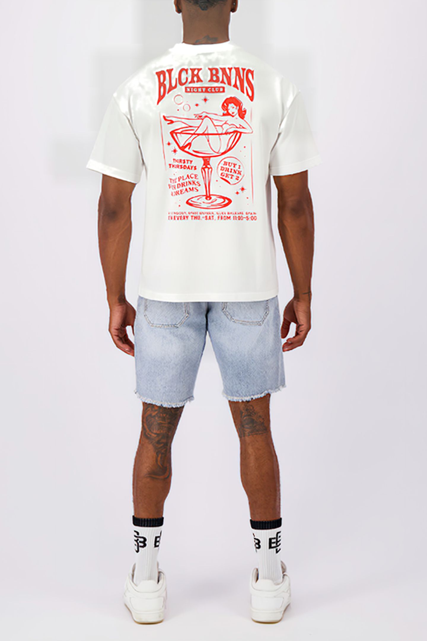 NIGHT CLUB TEE WHITE 4