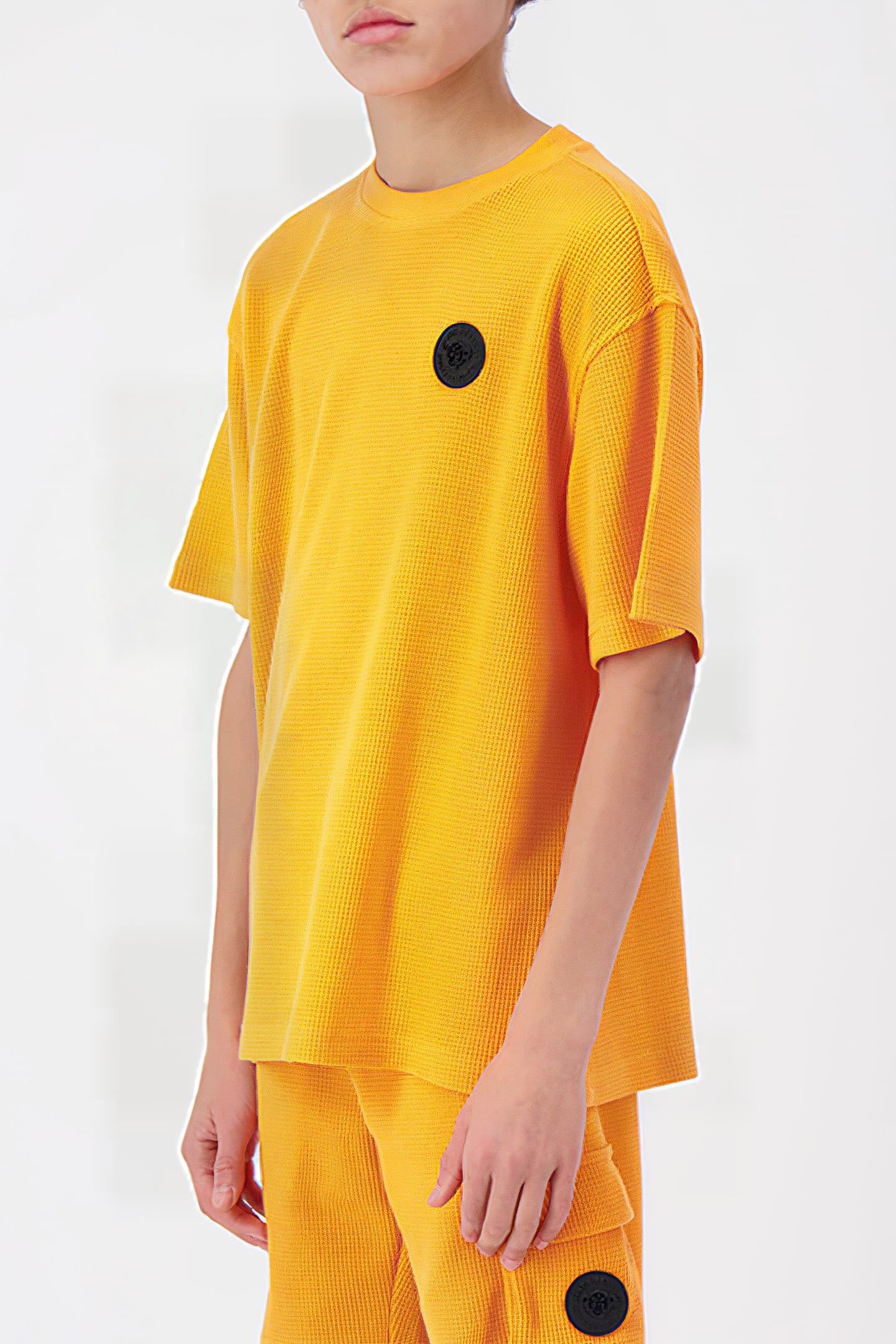 JR. WAFFLE TEE ORANGE 4