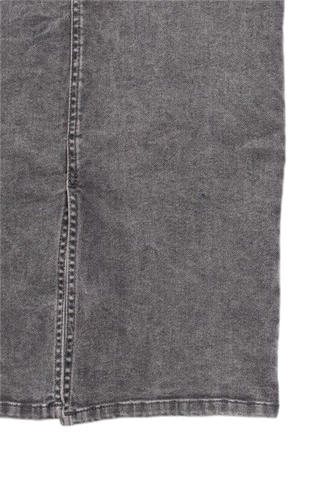 GREY DENIM PENCIL SKIRT 6