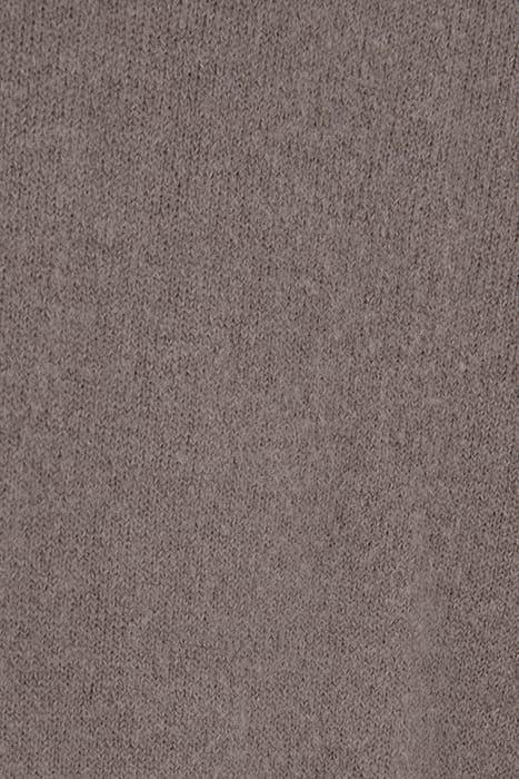 BEIGE KNIT DRESS WITH DIAMANTE ARMHOLES 6