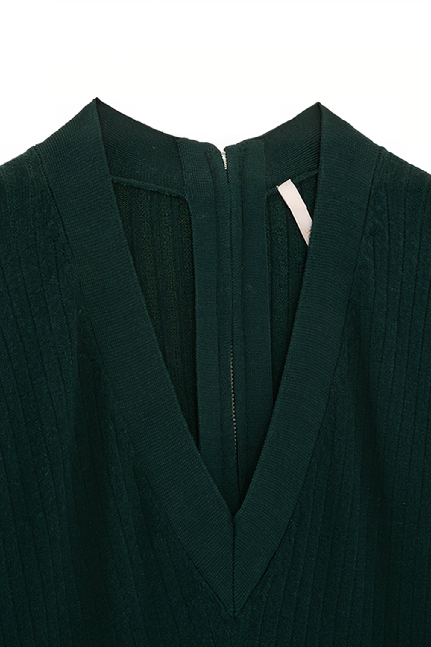 IMPERIAL GREEN RIBBED KNIT JUMPSUIT 4