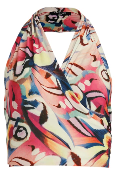 MARCIANO BY GUESS ANISE TOP WONDERLAND PRINT 4