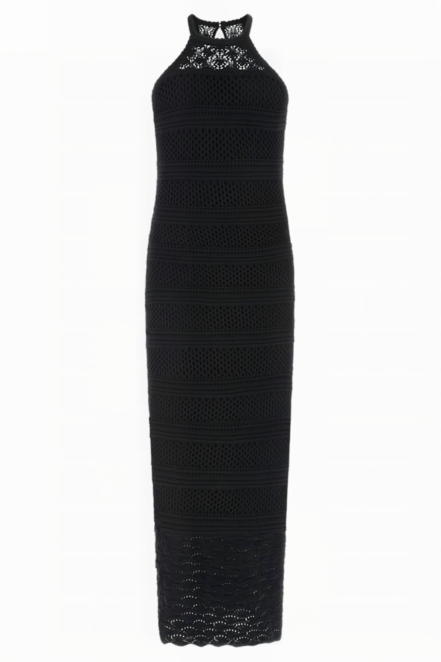 GUESS ECO SL AMELIE MAXI DRESS JET BLACK A996 3
