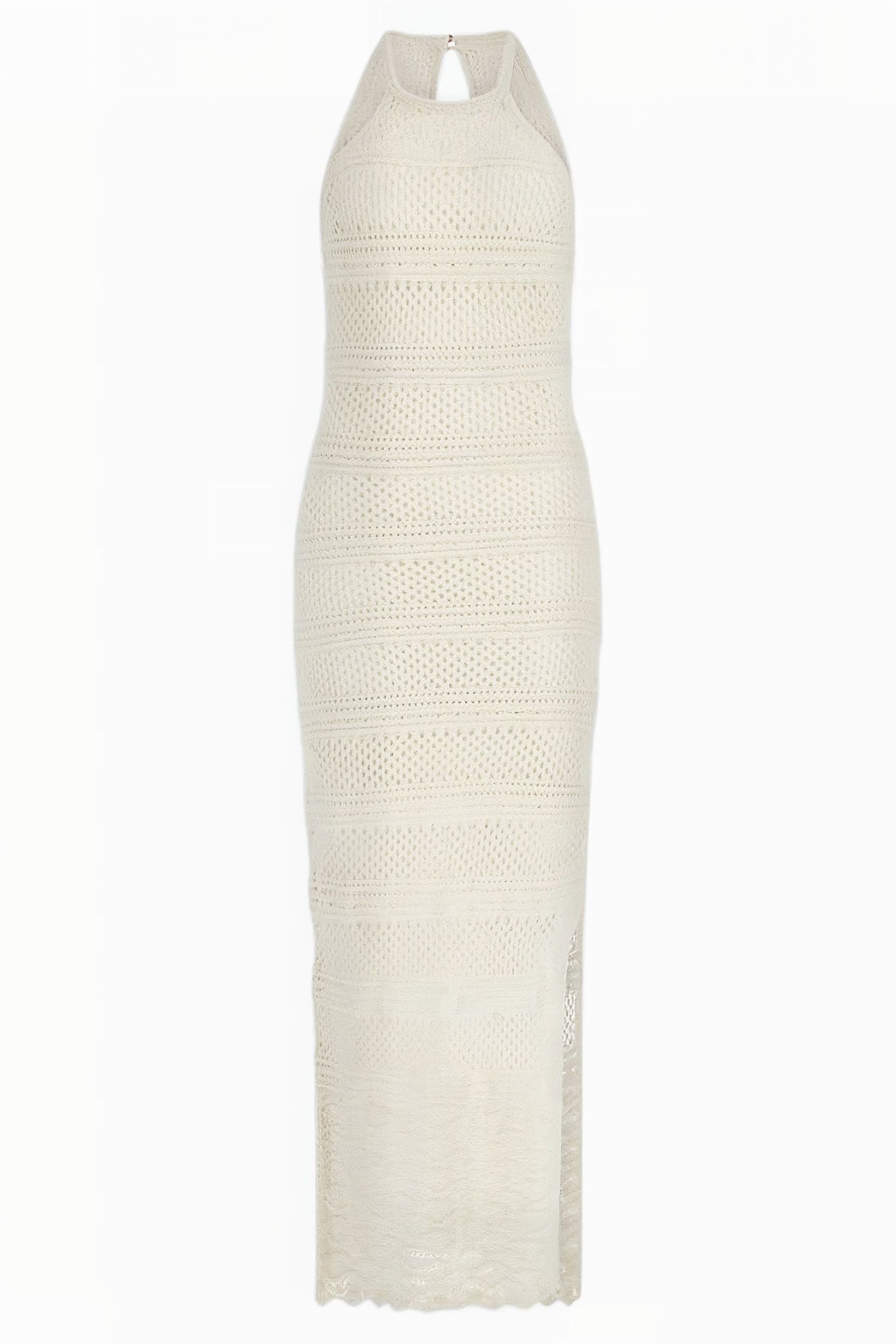 GUESS ECO SL AMELIE MAXI DRESS DOVE WHITE 3
