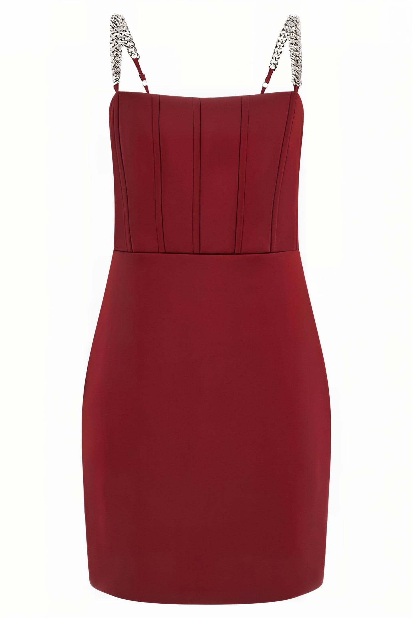 GUESS ECO SL SKYLAR DRESS BEET JUICE RED 3