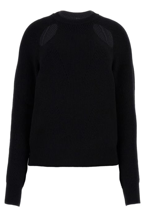MARCIANO BY GUESS MERYL CUT OUT TOP SW JET BLACK 3