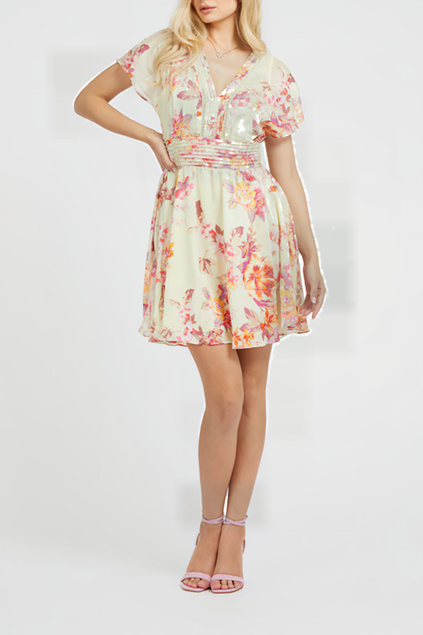GUESS ECO DAHLIA DRESS CATALINA BLOOMS 3
