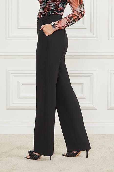 MARCIANO BY GUESS SALLY PANT NEW JET BLACK STRAIGHT 4