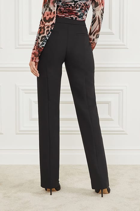 MARCIANO BY GUESS SALLY PANT NEW JET BLACK STRAIGHT 2