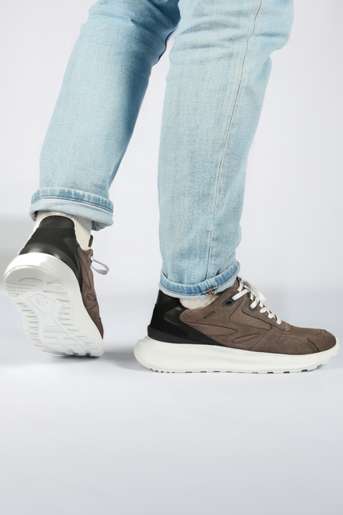 BLACKSTONE - MADISON - AG306 SALVIA - CHUNKY SNEAKER 4