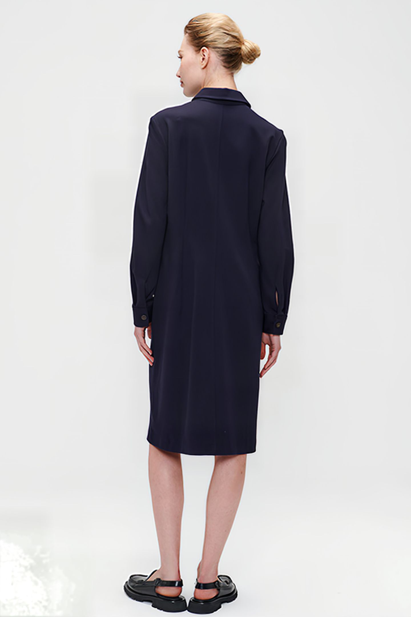 ALTON SHIRT DRESS INK BLUE 2
