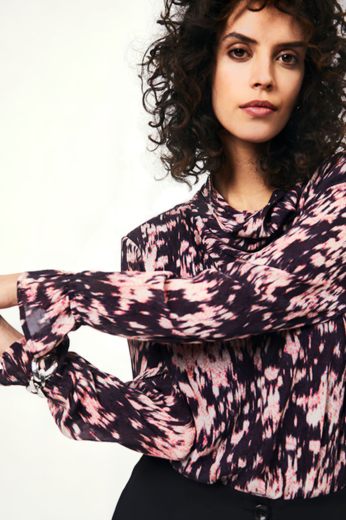 GALAXY DRAPEY TOP MULTICOLOUR 4