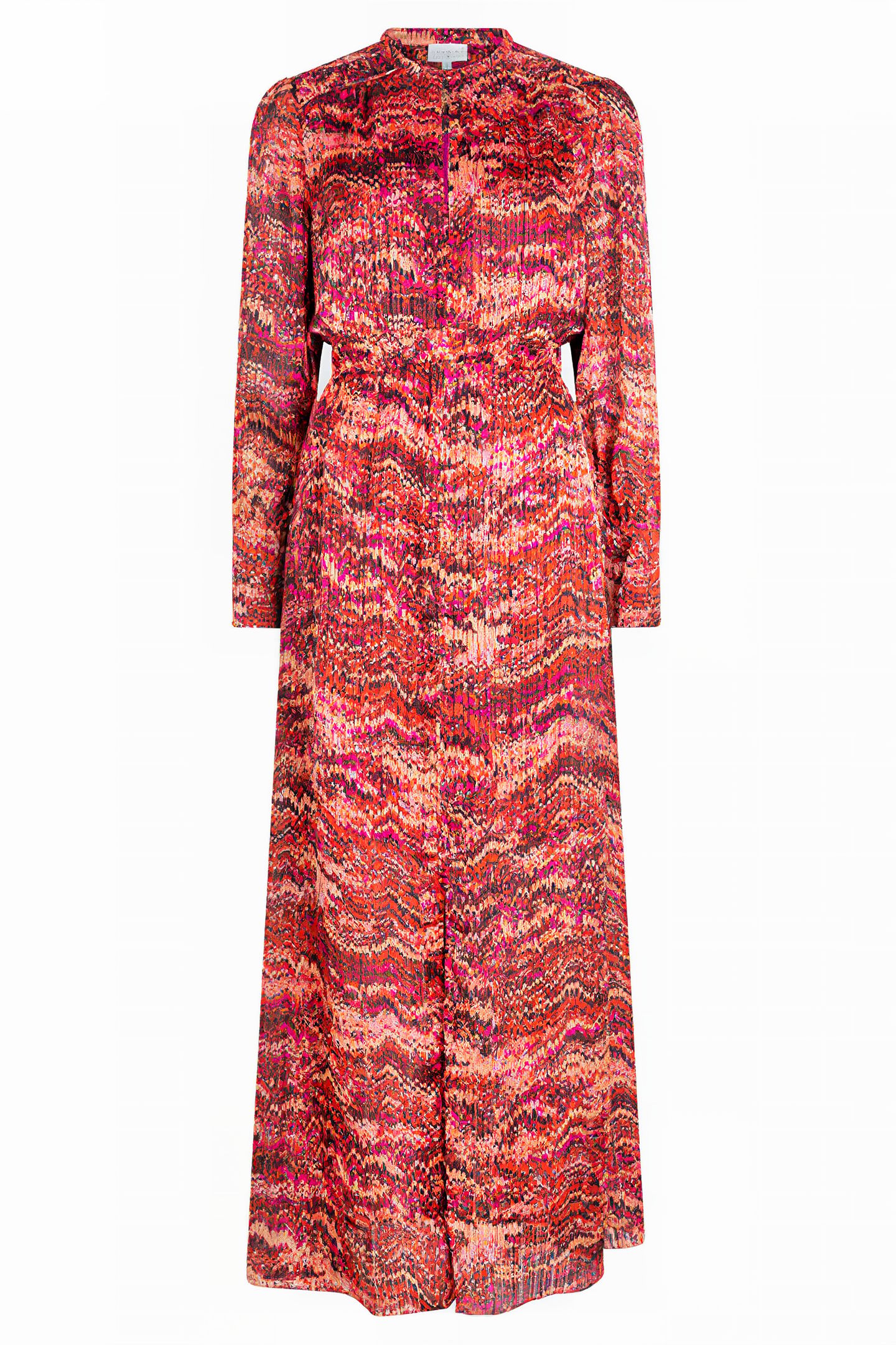 SHADOW PRINTED MIDI DRESS MULTICOLOUR 3