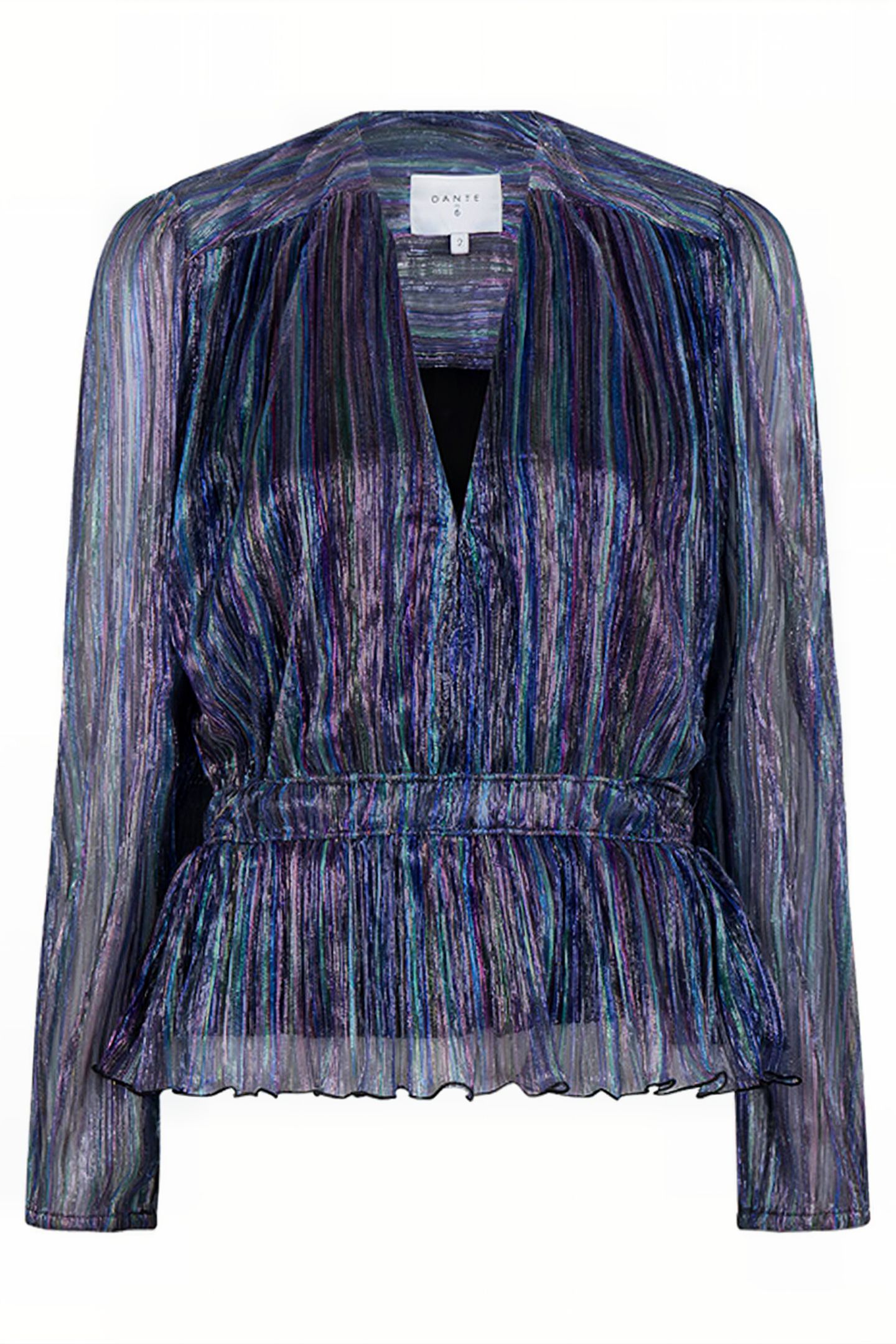 ORIANA PLISSÉ TOP MULTICOLOUR 3