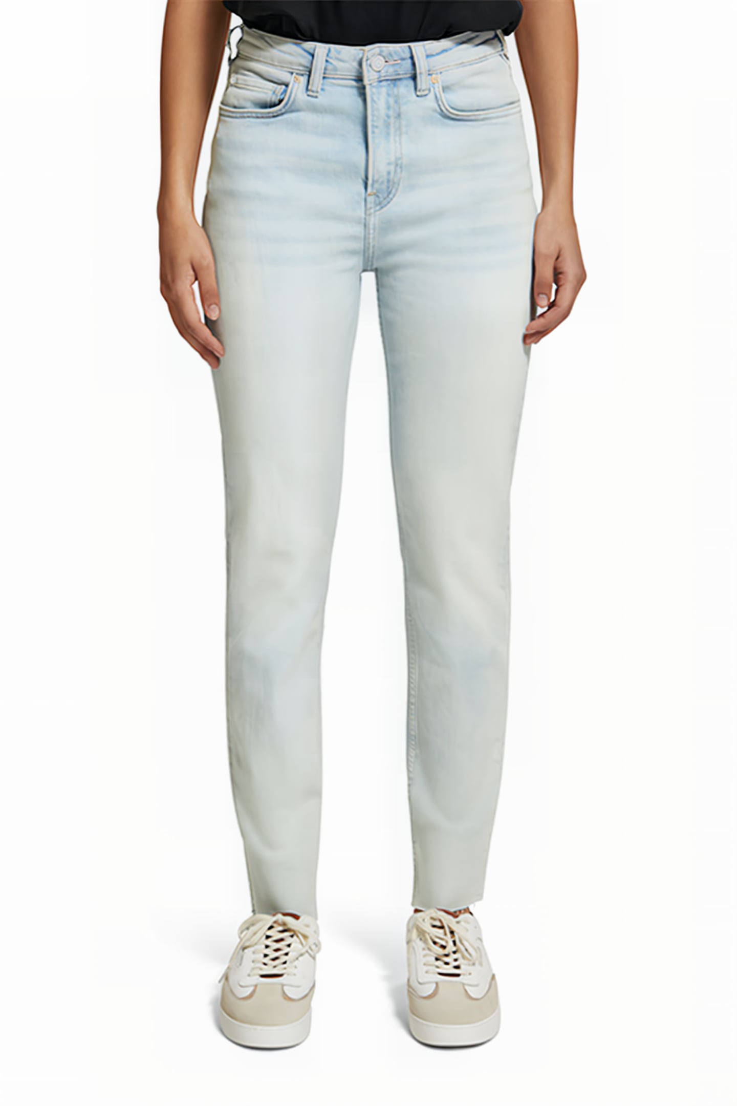 HIGH FIVE HIGH RISE SLIM JEANS – BLAUW MIRAGE 1