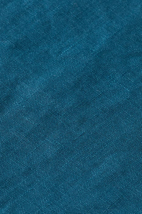 SHORT SLEEVE LINEN SHIRT HARBOUR TEAL 3