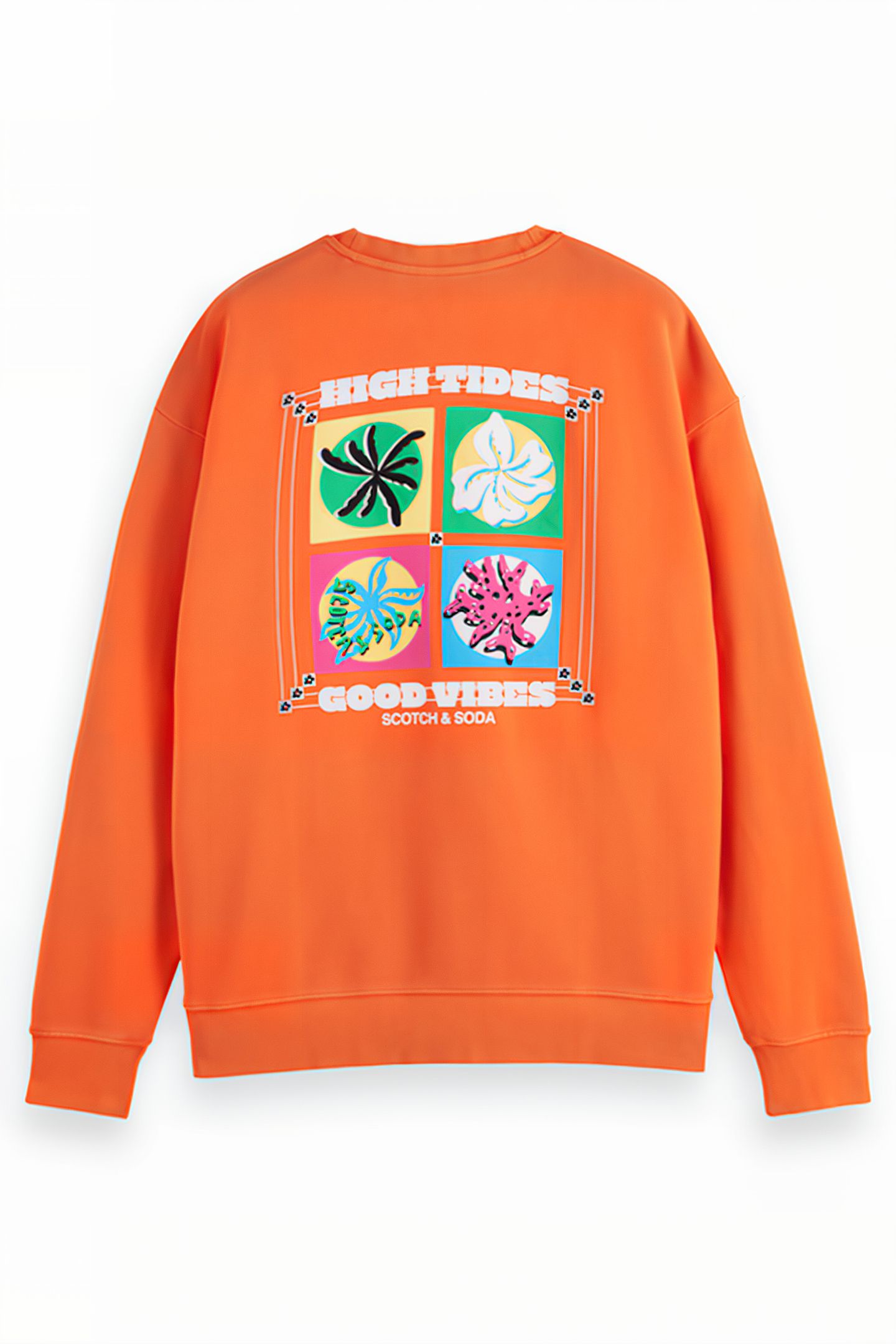 GARMENT-DYED ARTWORK SWEATSHIR LIFE BUOY 5