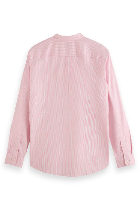 ESSENTIAL OXFORD STRIPE TROPICAL PINK / WHITE STRIPE 5