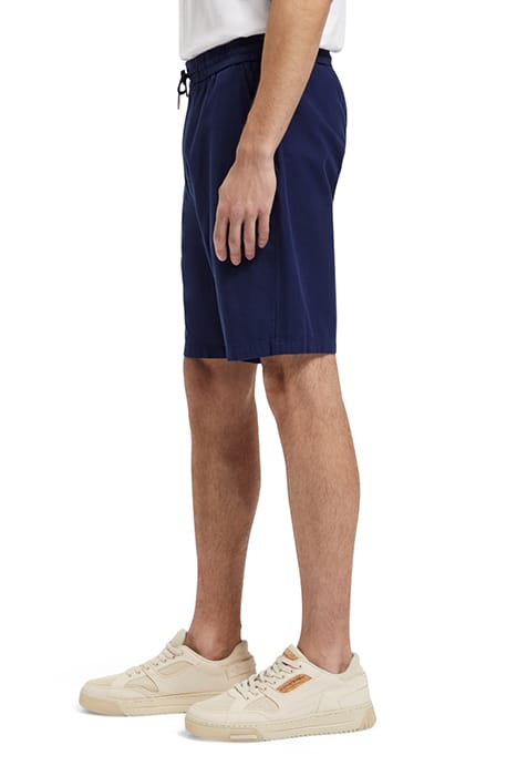 FAVE- COTTON/LINEN TWILL BERMU NAVY 5
