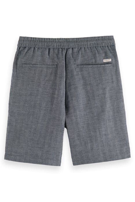 FAVE - BERMUDA SHORTS NAVY HERRINGBONE 4