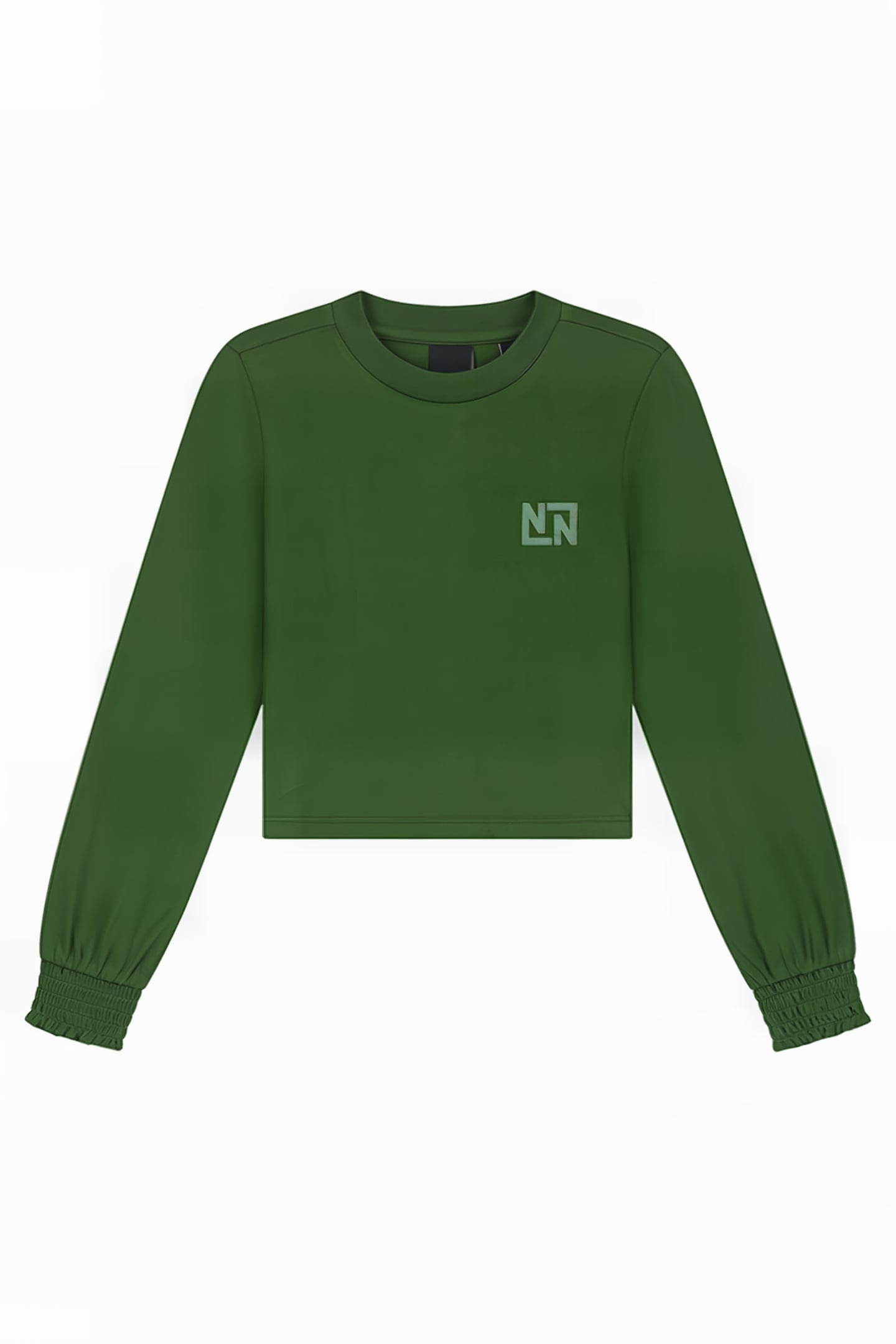 MAYA LONGSLEEVE TSHIRT HUNTER GREEN 1